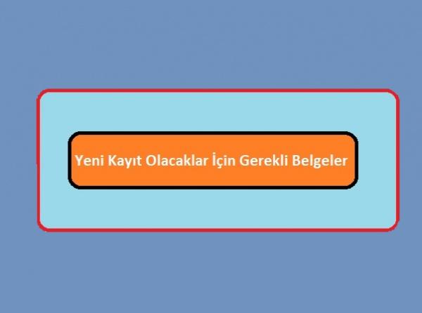 2024-2025 Eğitim Öğretim Yılı Öğrenci Kayıt İşlemleri